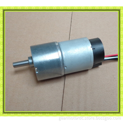 25mm battery power 9v 12v dc miniature gearbox dc motor 600rpm with ecoder